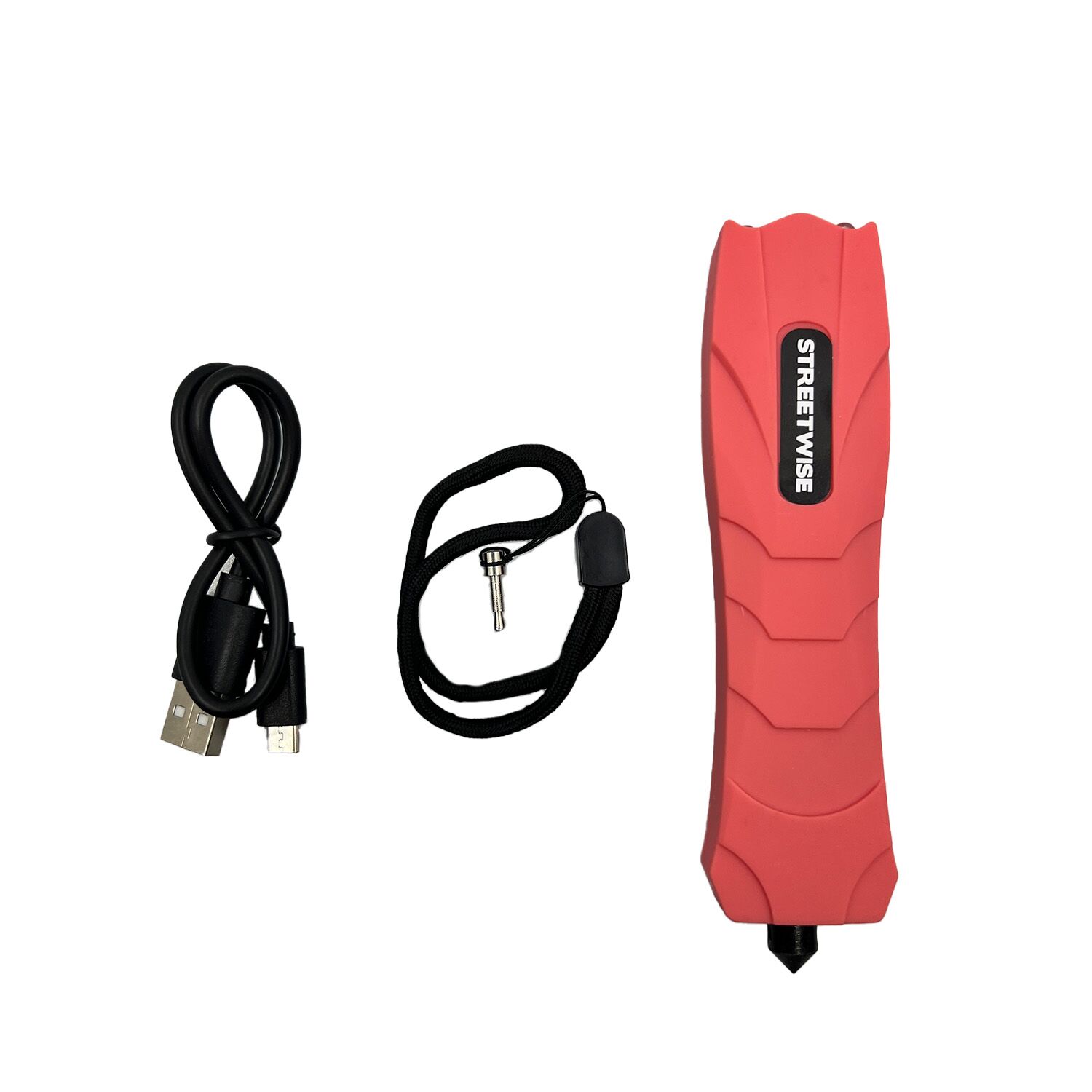 Streetwise Serpent Stun Gun Pink Contents | ThugBusters Streetwise Serpent Stun Gun Pink Contents
