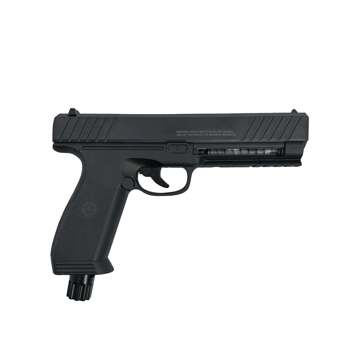 HEAT Pepper Launcher back | ThugBusters HEAT Pepper Launcher back