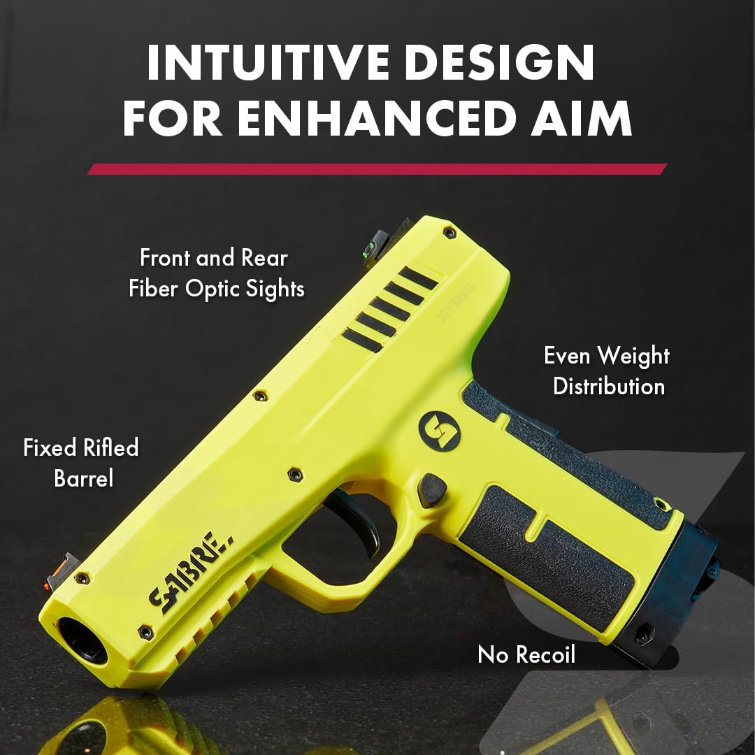 Saber Pepper Launcher intuitive design | ThugBusters Saber Pepper Launcher intuitive design