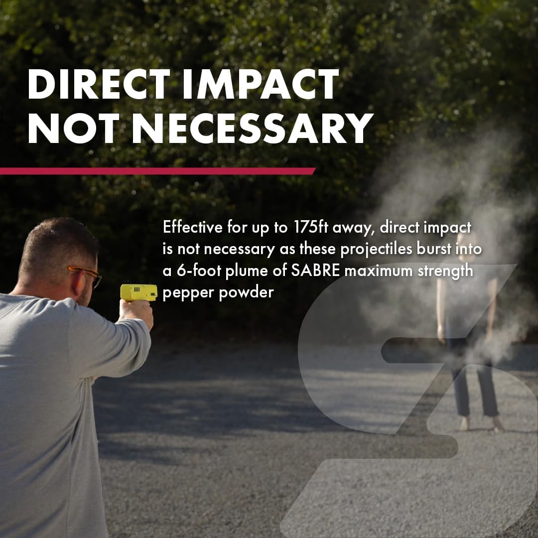 Saber Pepper Launcher proximity | ThugBusters Saber Pepper Launcher proximity