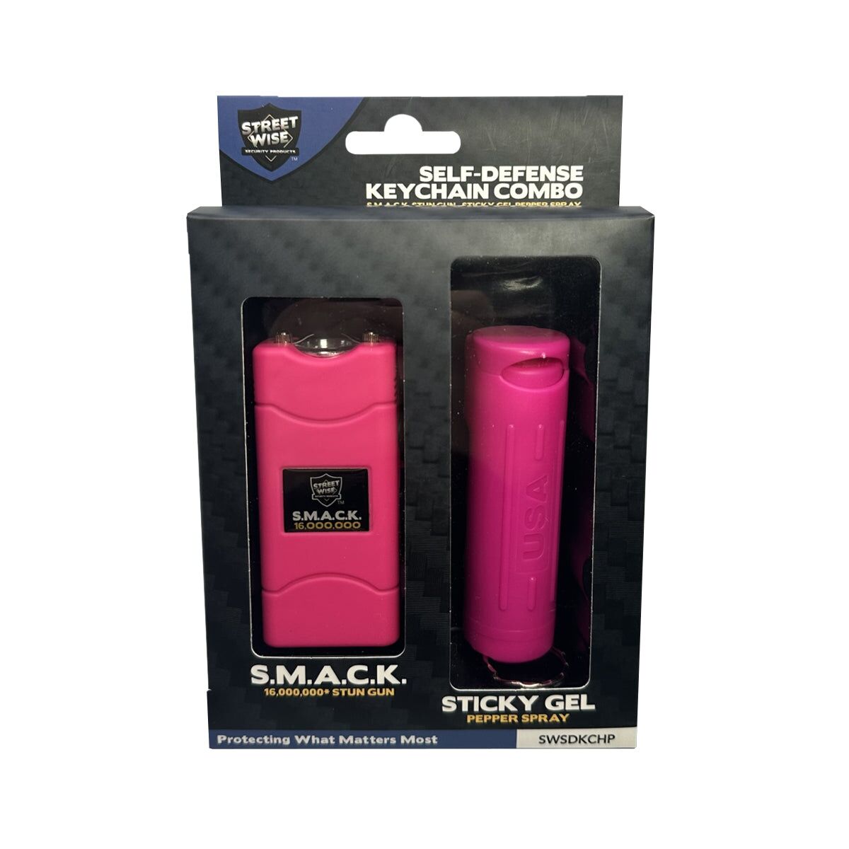 Stun Gun Pepper Gel combo pink