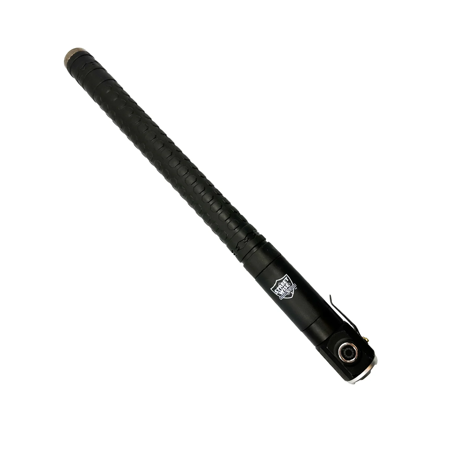 28 inch expandable baton with flashlight | ThugBusters 28 inch expandable baton with flashlight