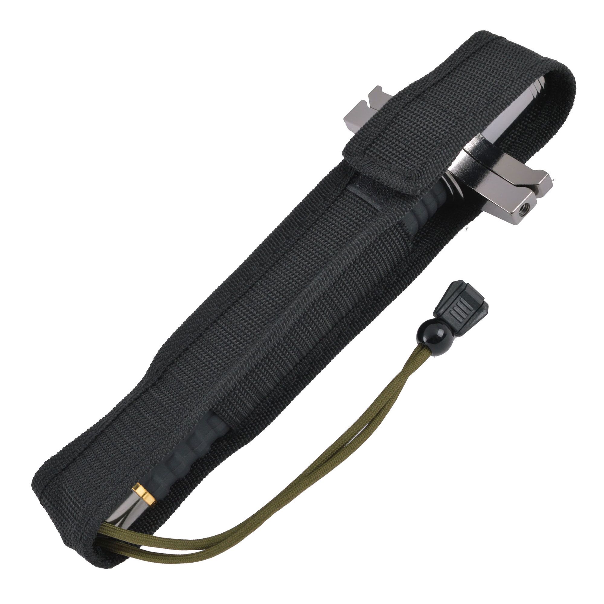 Baton with Cross Guard Handle closed holster | ThugBusters Baton with Cross Guard Handle closed holster