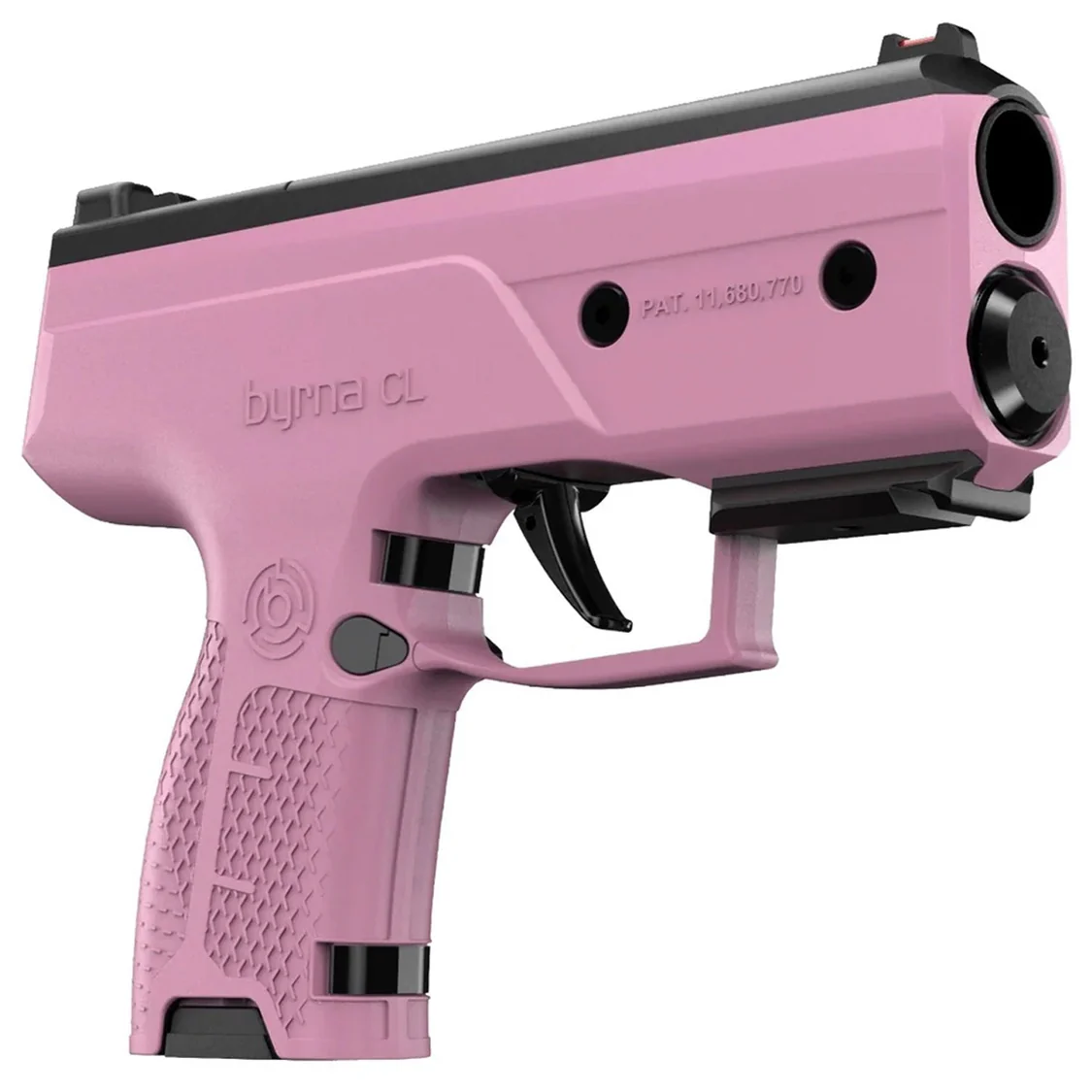 PinkByrnaCLPepperNonLethalSelfDefenseProjectileGun | ThugBusters Pink Byrna CL Pepper Non Lethal Self Defense Projectile Gun