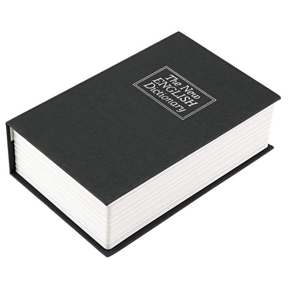 Key Locking Book Safe, Realistic Dictionary Design, Key Lock with 2 Keys Included, 9" x 5½" x 2" Interior, 1.7 lbs, Bookshelf Hidden Compartment Safe for Cash, Jewelry, Firearms and Documents - Image 2