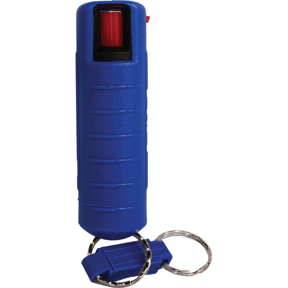 Pepper Shot Pepper Spray, 1.2% Major Capsaicinoids, 2 Million SHU, 0.5 oz, 6-8 Foot Range, 6-10 Bursts, Hard Protective Case, Belt Clip, Quick Release Keychain, UV Dye, Available in Black/Blue/Pink/Red - Image 5