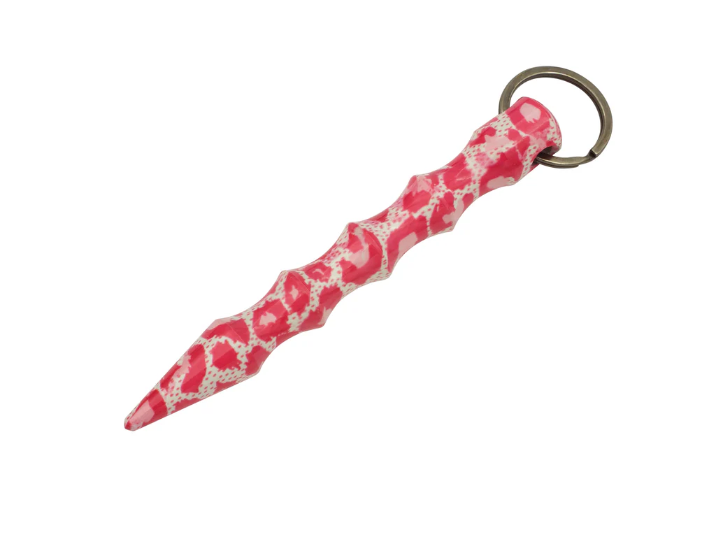 State of the Art Kobotan Keychain Pink Leopard | ThugBusters State of the Art Kobotan Keychain Pink Leopard